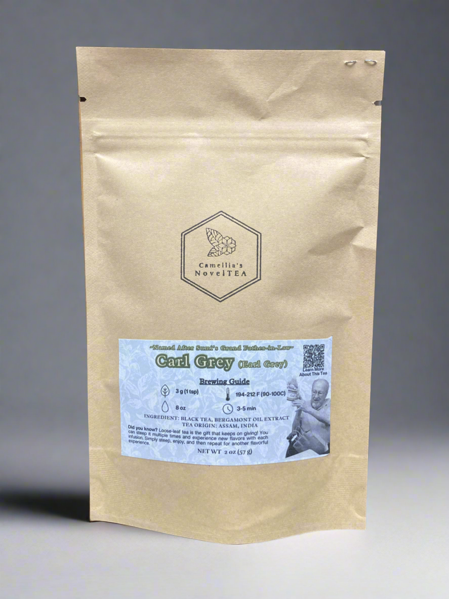 Carl Grey - "Earl Grey" in honor of my beloved grandfather-in-law, Carl Worley