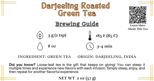 Darjeeling Roasted Green Tea