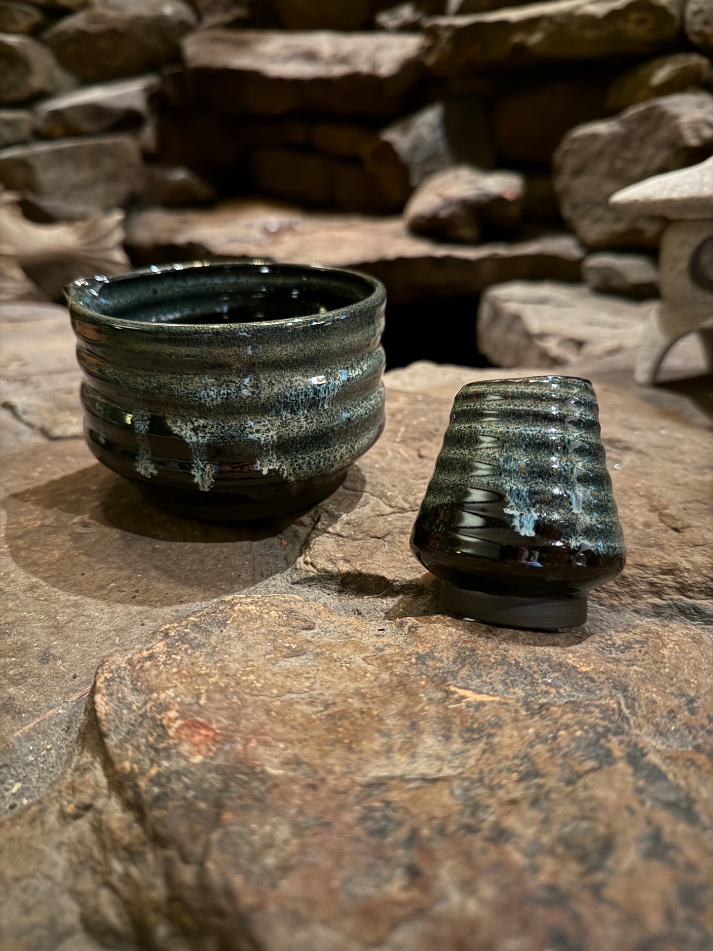 Matcha Bowls - handcrafted by the Lost Islander