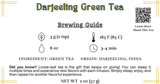 Darjeeling Green Tea