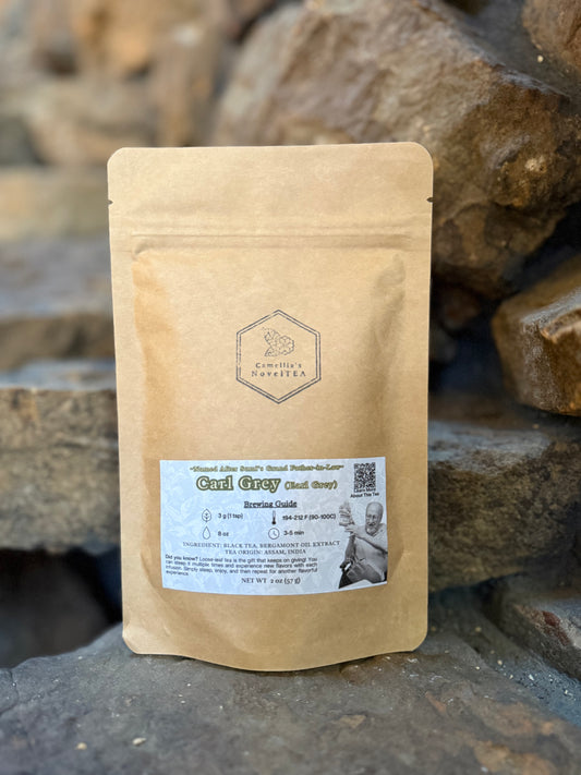 Carl Grey - "Earl Grey" in honor of my beloved grandfather-in-law, Carl Worley
