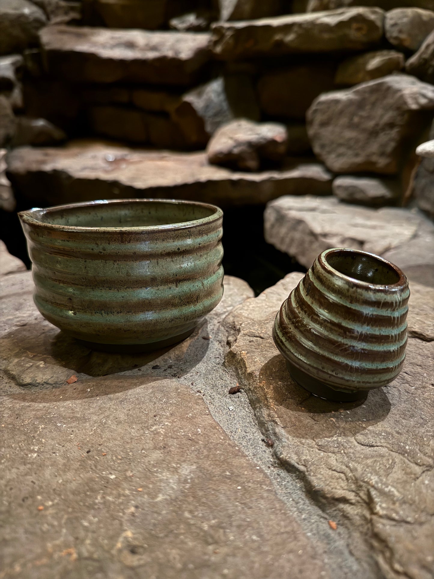 Matcha Bowls - handcrafted by the Lost Islander